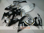 Kit de carénage à injection pour GSX R750 06-07 - Blanc, Noir - Lucky Strike #OYO87901308