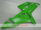 Kit de carénage à injection pour NINJA ZX-10R 04-05 - Vert, Noir - Style d'origine #OYO87901516