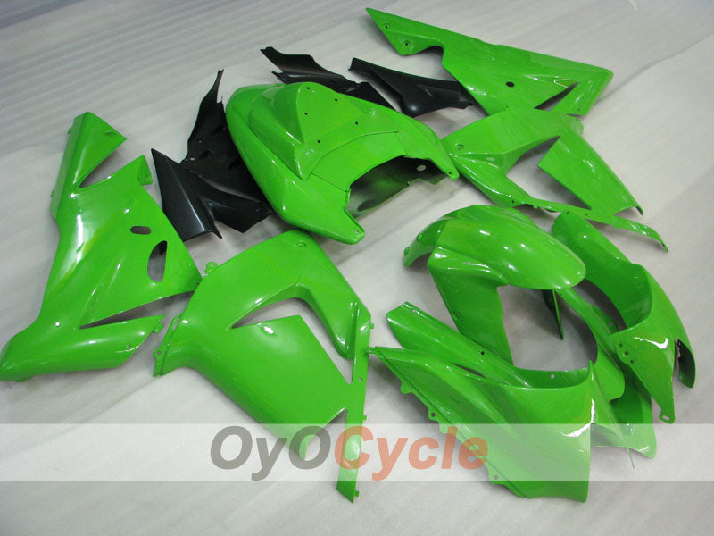 Kit de carénage à injection pour NINJA ZX-10R 04-05 - Vert, Noir - Style d'origine #OYO87901516 Image principale du produit