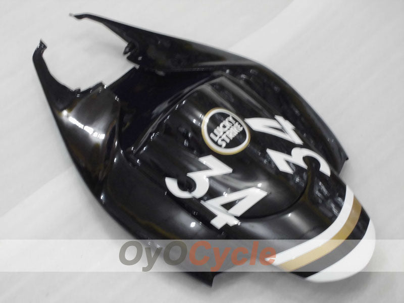 Kit de carénage à injection pour GSX R750 06-07 - Blanc, Noir - Lucky Strike #OYO87901309