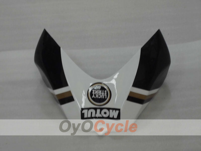 Kit de carénage à injection pour GSX R600 06-07 - Blanc, Noir - Lucky Strike, MICHELIN, MOTUL #OYO87901517