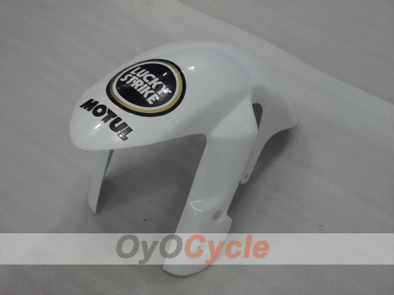 Kit de carénage à injection pour GSX R750 06-07 - Blanc, Noir - Lucky Strike #OYO87901309