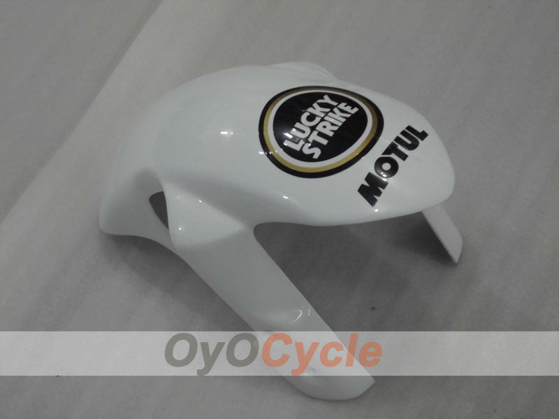 Kit de carénage à injection pour GSX R750 06-07 - Blanc, Noir - Lucky Strike #OYO87901309