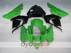 Kit de carénage à injection pour NINJA ZX-10R 04-05 - Vert, Noir - Style d'origine #OYO87901518