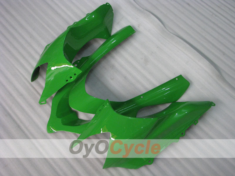 Kit de carénage à injection pour NINJA ZX-10R 04-05 - Vert, Noir - Style d'origine #OYO87901518
