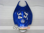Kit de carénage à injection pour GSX R600 06-07 - Bleu, Blanc - Lucky Strike, MICHELIN, MOTUL #OYO87901519