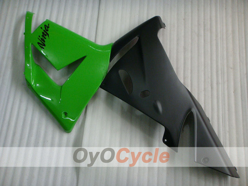 Kit de carénage injecté pour NINJA ZX-10R 04-05 - Vert, noir - Style usine #OYO87901528