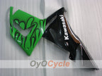 Kit de carénage injecté pour NINJA ZX-10R 04-05 - Vert, noir - Flamme #OYO87901536