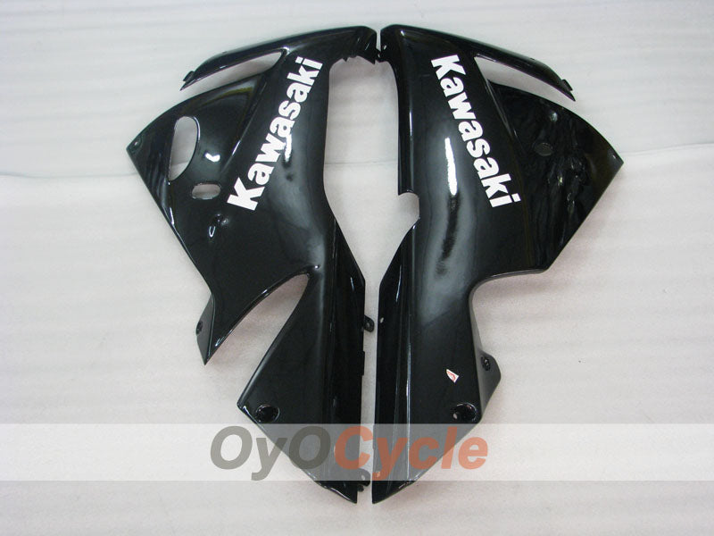 Kit de carénage injecté pour NINJA ZX-10R 04-05 - Vert, noir - Flamme #OYO87901536