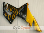 Kit de carénage à injection pour NINJA ZX-10R 04-05 - Noir, marron - Flamme #OYO87901538