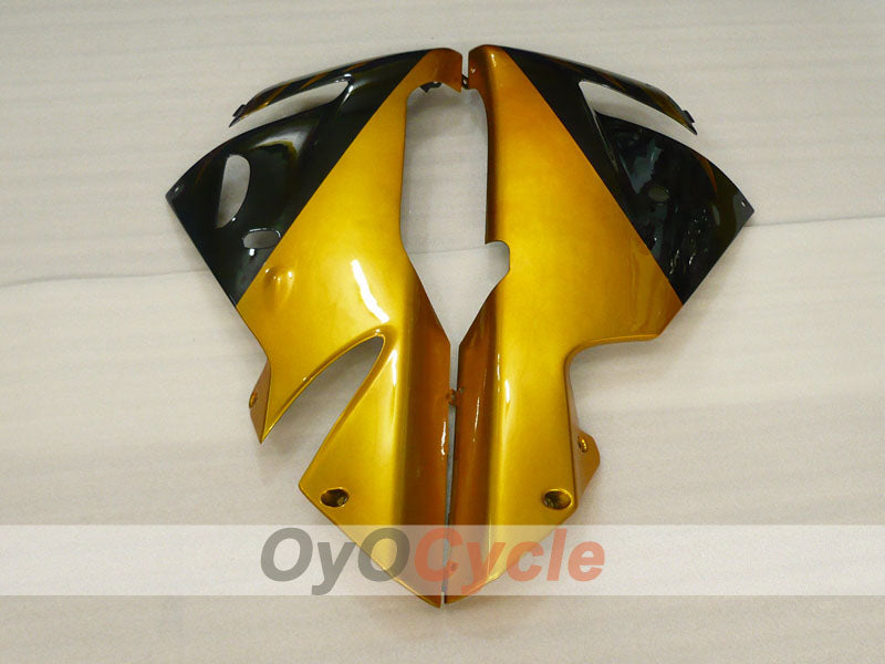 Kit de carénage à injection pour NINJA ZX-10R 04-05 - Noir, marron - Flamme #OYO87901538