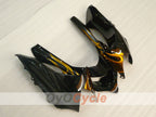 Kit de carénage à injection pour NINJA ZX-10R 04-05 - Noir, marron - Flamme #OYO87901538