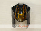 Kit de carénage à injection pour NINJA ZX-10R 04-05 - Noir, marron - Flamme #OYO87901538