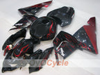 Kit de carénage à injection pour NINJA ZX-10R 04-05 - Rouge, noir - Flamme #OYO87901540
