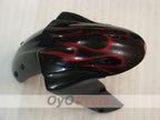 Kit de carénage à injection pour NINJA ZX-10R 04-05 - Rouge, noir - Flamme #OYO87901540