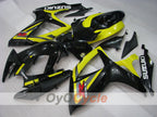 Kit de carénage à injection pour GSX R750 06-07 - Jaune - Style d'origine #OYO87901325
