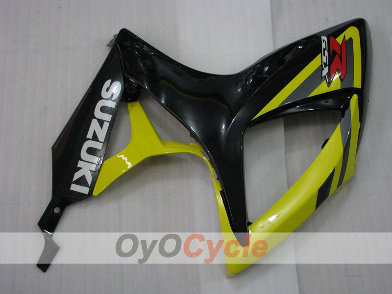 Kit de carénage à injection pour GSX R750 06-07 - Jaune - Style d'origine #OYO87901325