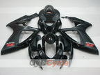 Kit de carénages injectés pour GSX R600 06-07 - Noir, Mat - Style usine #OYO87901559