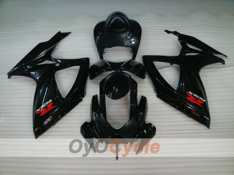 Kit de carénage à injection pour GSX R750 06-07 - Noir - Style d'origine #OYO87901329