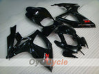 Kit de carénages injectés pour GSX R600 06-07 - Noir - Style usine #OYO87901560