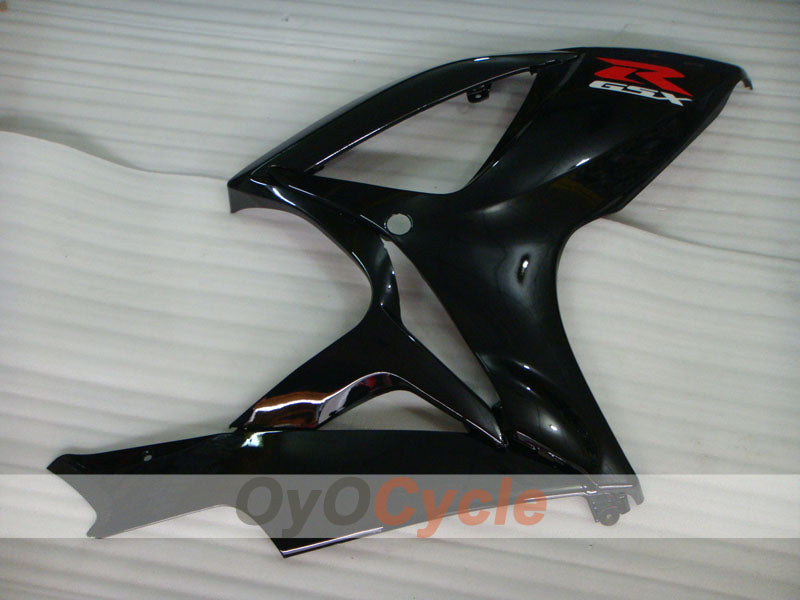 Kit de carénages injectés pour GSX R600 06-07 - Noir - Style usine #OYO87901560