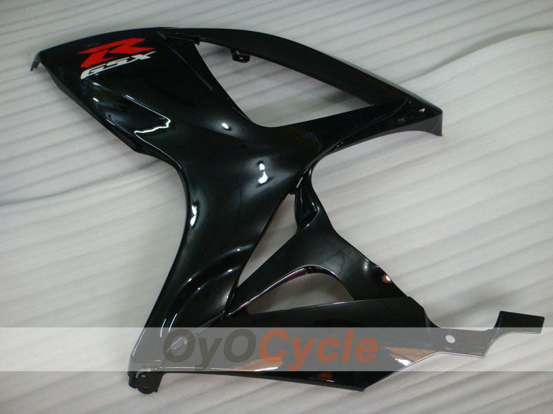 Kit de carénages injectés pour GSX R600 06-07 - Noir - Style usine #OYO87901560