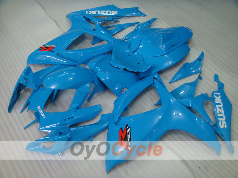 Kit de carénage injecté pour GSX R600 06-07 - Bleu - Style d'usine #OYO87901563 Image principale du produit