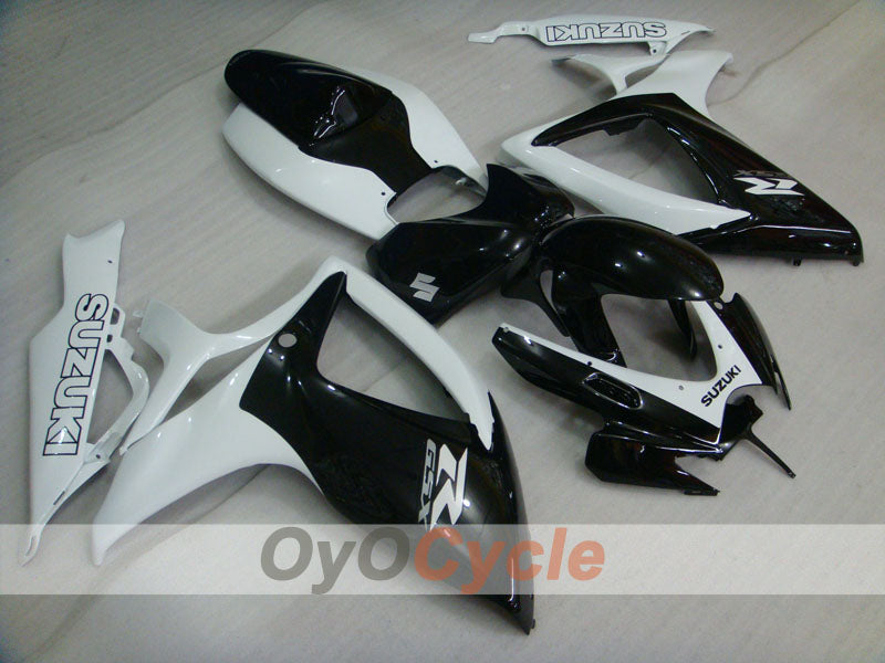 Kit de carénage à injection pour GSX R750 06-07 - Blanc, Noir, Rose - Style d'usine #OYO87901338 Image principale du produit