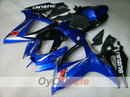 Kit de carénage à injection pour GSX R750 06-07 - Bleu, Noir - Style d'usine #OYO87901339