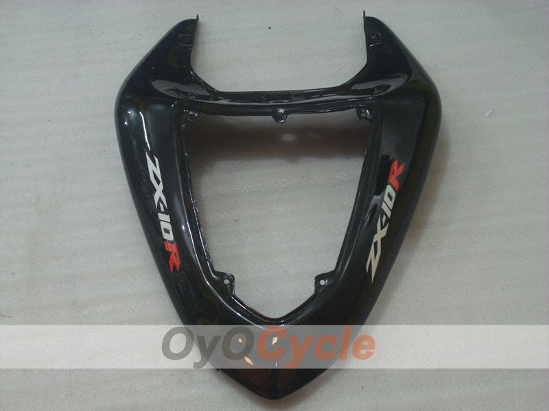 Kit de carénages à injection pour NINJA ZX-10R 06-07 - Noir, Gris - Style usine #OYO87901582