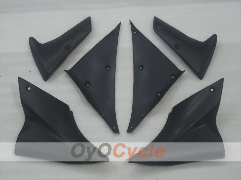 Kit de carénages à injection pour NINJA ZX-10R 06-07 - Noir, Gris - Style usine #OYO87901582