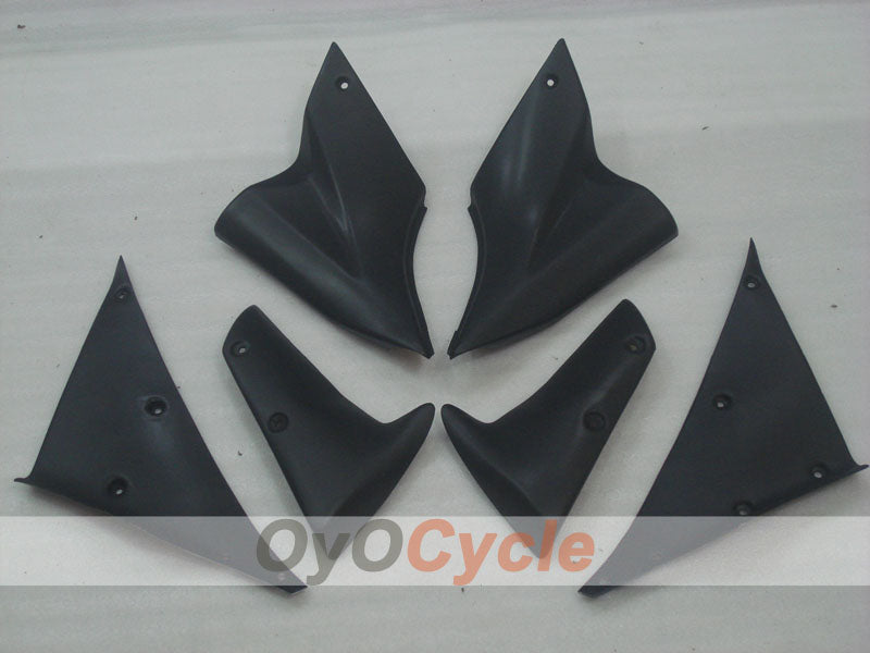 Kit de carénages à injection pour NINJA ZX-10R 06-07 - Noir, Gris - Style usine #OYO87901582