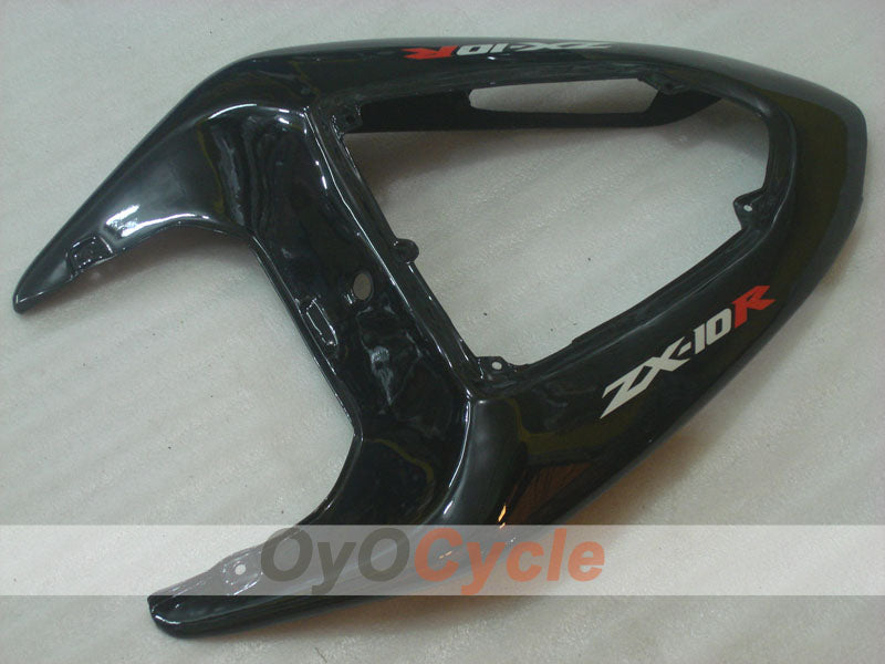 Kit de carénages à injection pour NINJA ZX-10R 06-07 - Noir, Gris - Style usine #OYO87901582