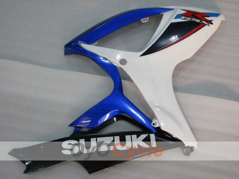 Kit de carénage à injection pour GSX R600 06-07 - Bleu, Noir - Style d'origine #OYO87901587