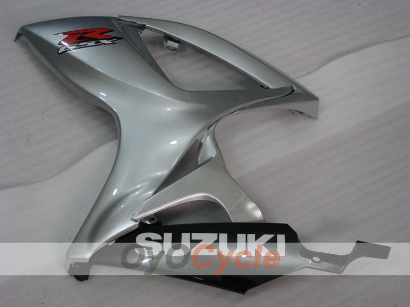 Kit de carénage à injection pour GSX R750 06-07 - Noir, Gris - Style d’origine #OYO87901349