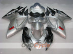 Kit de carénage à injection pour GSX R750 06-07 - Noir, Gris - Style d’origine #OYO87901349