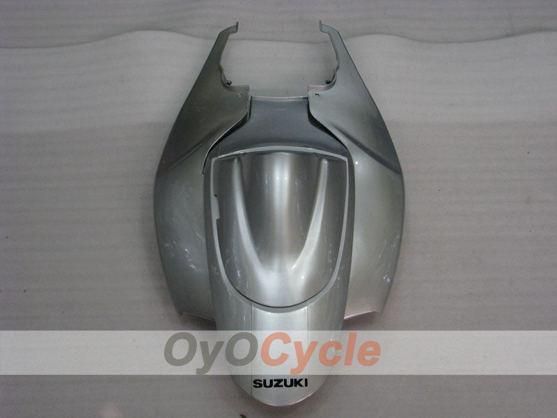 Kit de carénage à injection pour GSX R600 06-07 - Noir, Argent - Style d'origine #OYO87901588