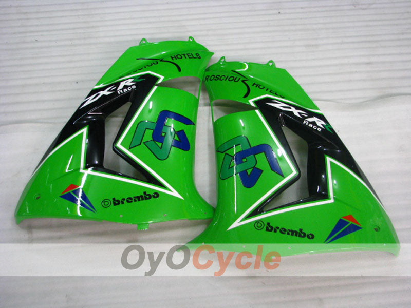 Carénage latéral gauche et droit pour Kawasaki Ninja ZX-10R 06-07 #OYO87913373