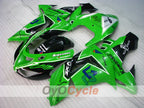Kit de carénage à injection pour NINJA ZX-10R 06-07 - Vert, Noir - Style d'origine #OYO87901589