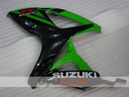 Kit de carénage à injection pour GSX R600 06-07 - Vert, Noir - Style d'origine #OYO87901590