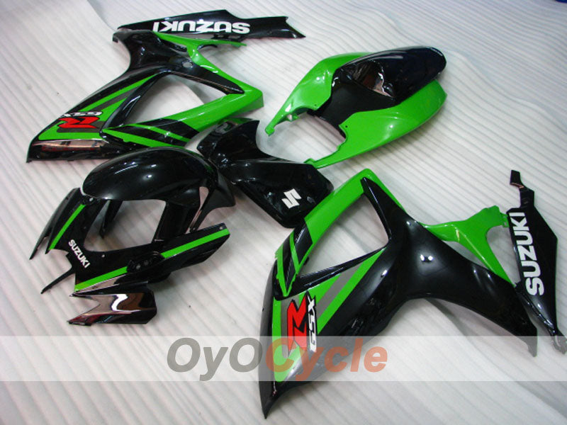 Kit de carénage à injection pour GSX R600 06-07 - Vert, Noir - Style d'origine #OYO87901590 Image secondaire du produit
