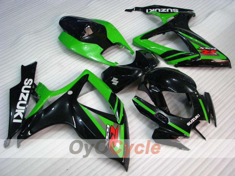 Kit de carénage à injection pour GSX R750 06-07 - Vert, Noir - Style d’origine #OYO87901350 Image principale du produit