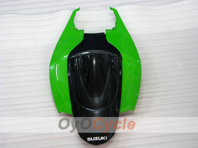 Kit de carénage à injection pour GSX R600 06-07 - Vert, Noir - Style d'origine #OYO87901590