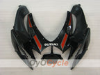 Kit de carénage à injection pour GSX R600 06-07 - Rouge, Noir - Style d'origine #OYO87901592