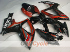 Kit de carénage à injection pour GSX R750 06-07 - Rouge, Noir - Style d’origine #OYO87901351