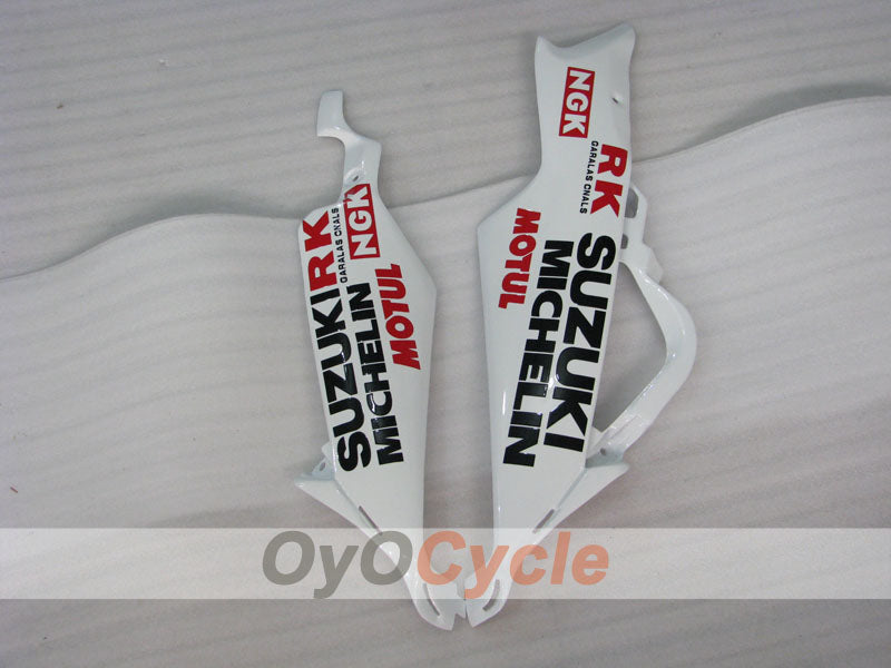 Kit de carénage à injection pour GSX R600 06-07 - Jaune, Blanc - MICHELIN, MOTUL, PEPSI #OYO87901596