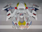 Kit de carénage à injection pour GSX R600 06-07 - Jaune, Blanc - MICHELIN, MOTUL, PEPSI #OYO87901596