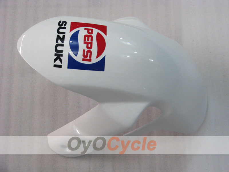 Kit de carénage à injection pour GSX R600 06-07 - Jaune, Blanc - MICHELIN, MOTUL, PEPSI #OYO87901596