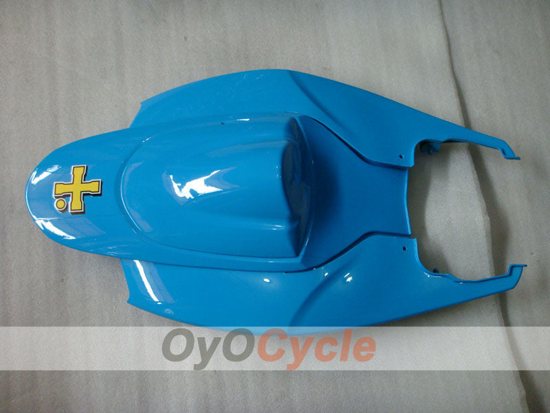 Kit de carénage à injection pour GSX R750 06-07 - Bleu, noir - Rizla+ #OYO87901370