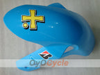 Kit de carénage à injection pour GSX R750 06-07 - Bleu, noir - Rizla+ #OYO87901370
